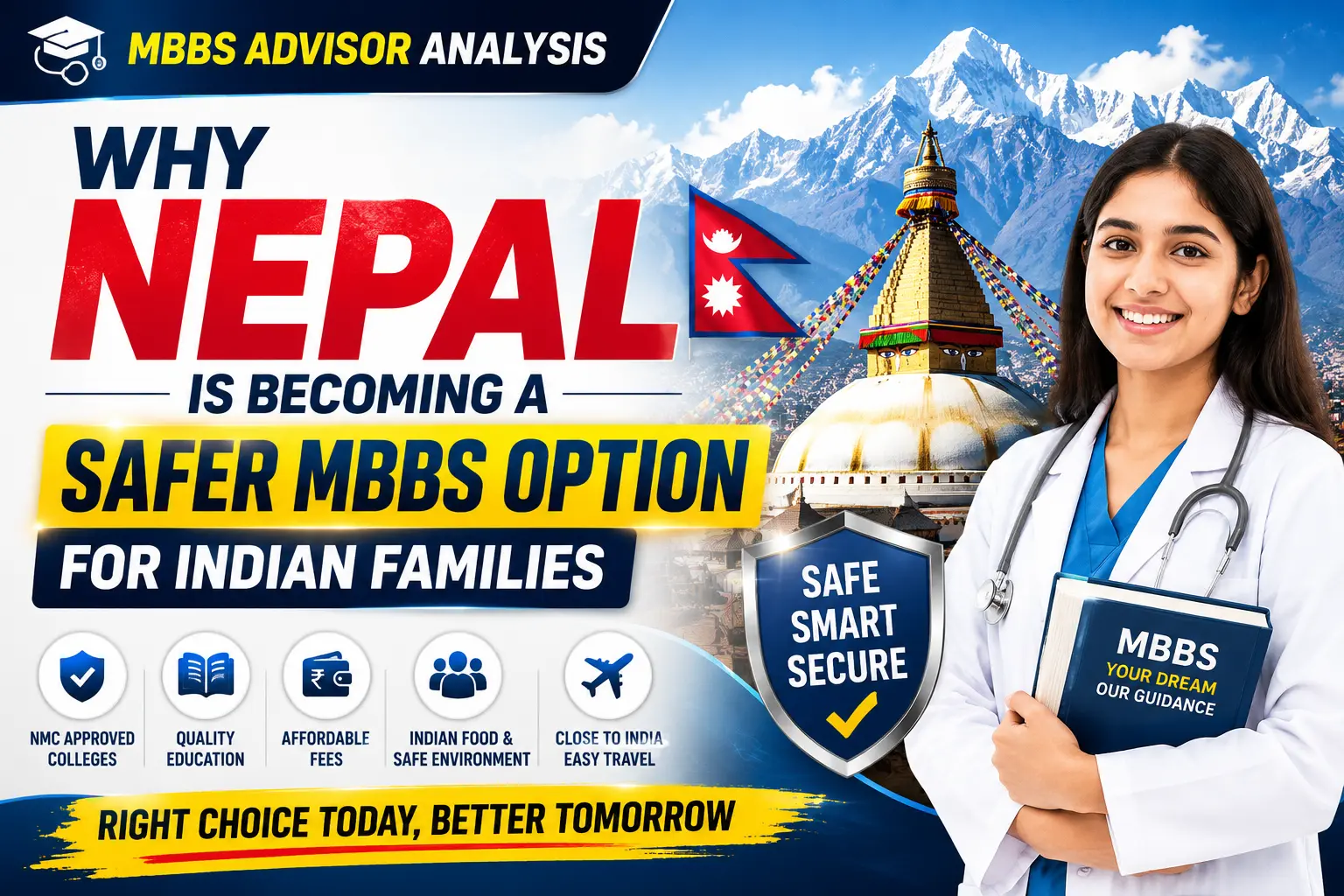 MBBS Advisor Analysis: Why Nepal Is Becoming a Safer MBBS Option for Indian Families